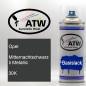 Preview: Opel, Mitternachtschwarz Ii Metallic, 30K: 400ml Sprühdose, von ATW Autoteile West.